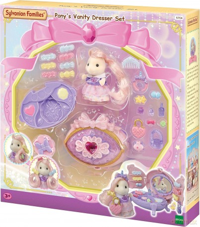 SYLVANIAN Toaletka z lustrem zestaw 05704