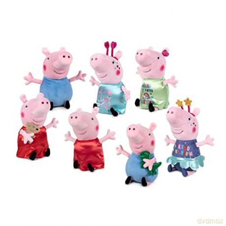 Świnka Peppa pluszowa 20 cm 4wzory 34809 10416