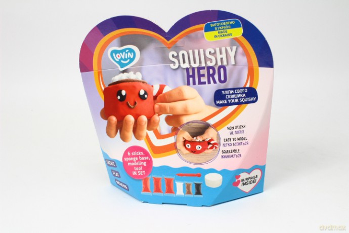 Zestaw z lekką ciastol.Squishy OKT547 75474