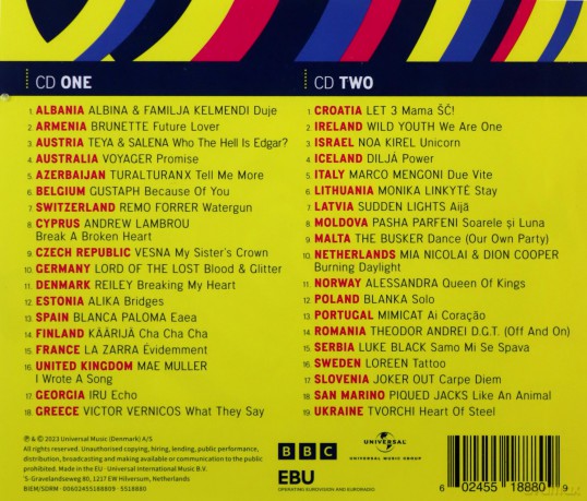 Eurovision Song Contest Liverpool 2023 [2CD]