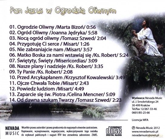 Biblia dla dzieci Nowy Testament 4: Pan Jezus w Ogrodzie Oliwnym [CD]
