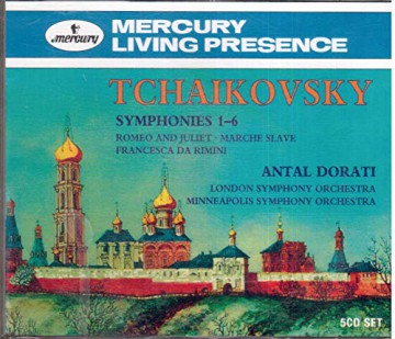 Dorati Lso: Mercury L.P. Tchaikovsky:Symphonies 1-6 [CD]