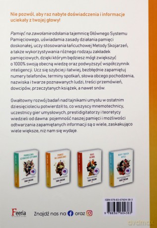 Pamięć na zawołanie - Tony Buzan [KSIĄŻKA]