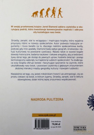 Strzelby, zarazki i stal Krótka historia ludzkości - Jared Diamond [KSIĄŻKA]