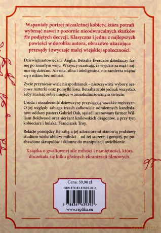 Z dala od zgiełku - Thomas Hardy [KSIĄŻKA]