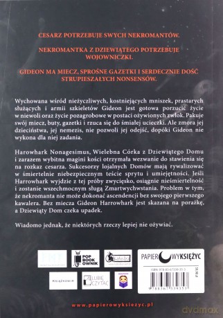 Zapieczętowany Grobowiec (Tom 1) Gideon z Dziewiątego - Tamsyn Muir [KSIĄŻKA]