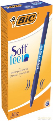 Długopis Soft Feel niebieski BIC (12 szt)