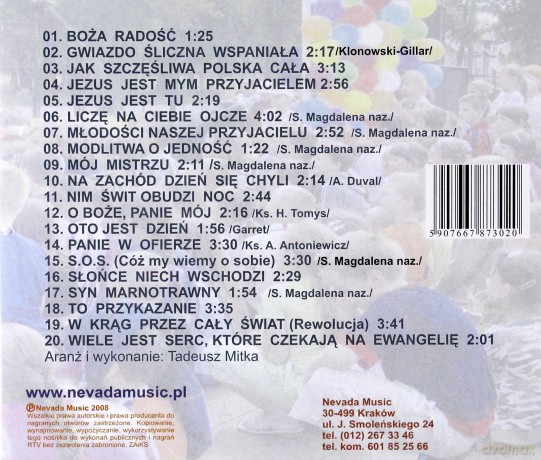 Ewangelia w piosence [CD]