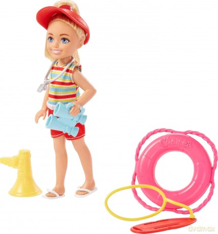 Barbie Chelsea Możesz być Kariera Ratowniczka wodna