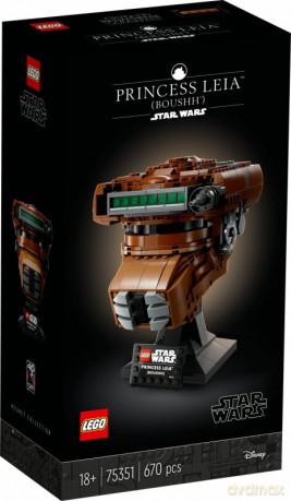 LEGO Star Wars Hełm księżniczki Lei (75351) [KLOCKI]