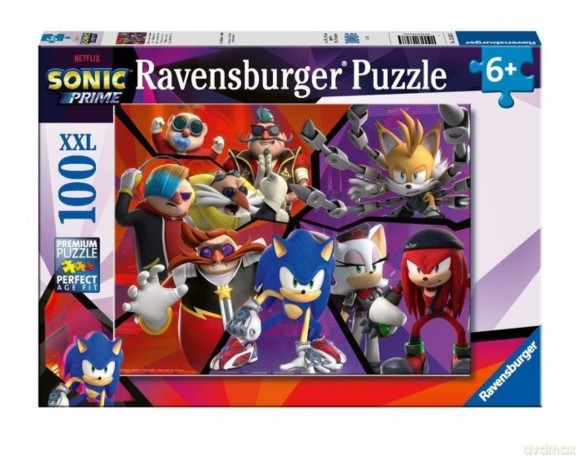Puzzle 100 elementów Sonic Prime [PUZZLE]