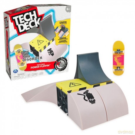 Zestaw startowy Tech Deck X-connect Power Flippin [GRA]