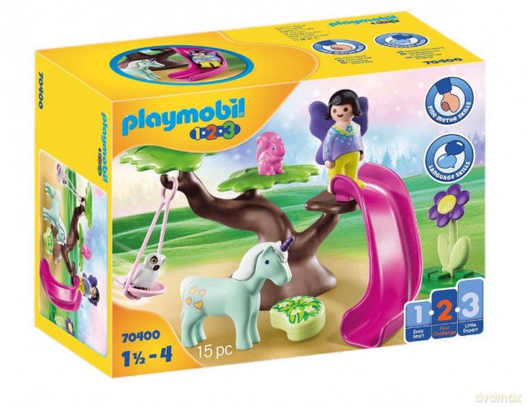 Zestaw z figurkami 1.2.3 70400 Plac zabaw wróżek