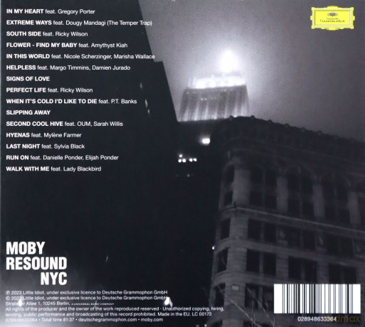 Moby: Moby Resound NYC [CD]