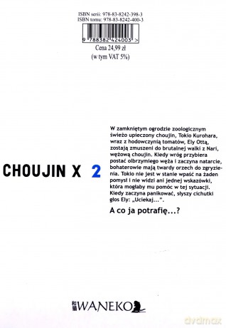 Choujin x (Tom 2) - Sui Ishida [KOMIKS]
