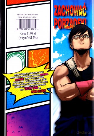 My Hero Academia - Szkolne historie (Tom 3) - Anri Yoshi, Kohei Horikoshi [KOMIKS]