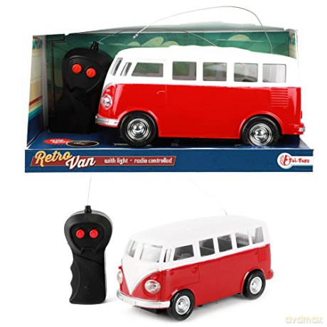 Autobus czerwony na radio H.R.