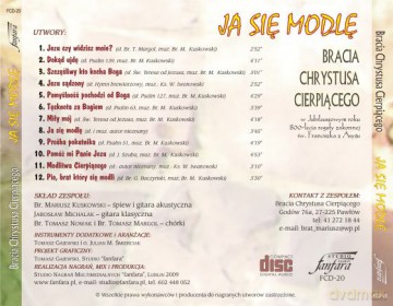 Bracia Chrystusa cierpiącego - Ja się modlę [CD]