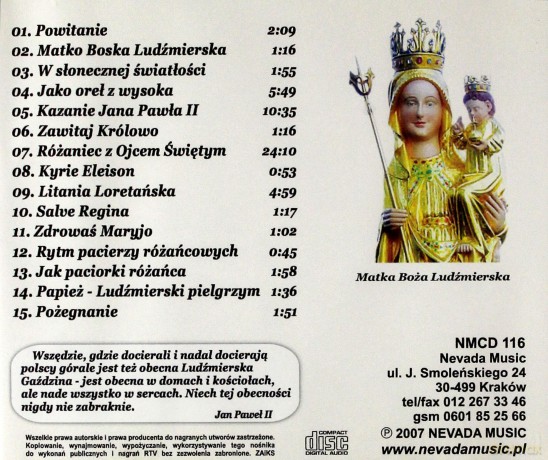 Śladami JP II - Ludźmierz [CD]