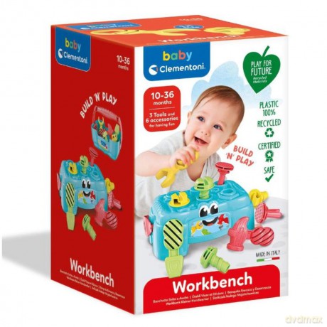 CLEMENTONI BABY Stolik małego majsterkowicza 17733