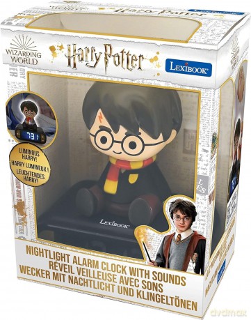 Digital alarm clock with Harry Potter3D night light and sound effects