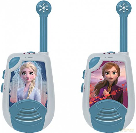 Frozen Digital Walkie-talkies up to2km/1,3 miles with Morse Lights function