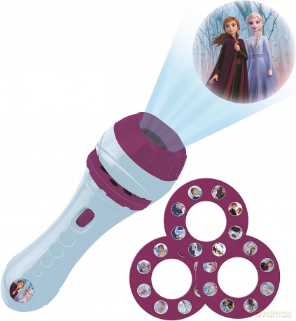 Frozen Stories projector and torchlight