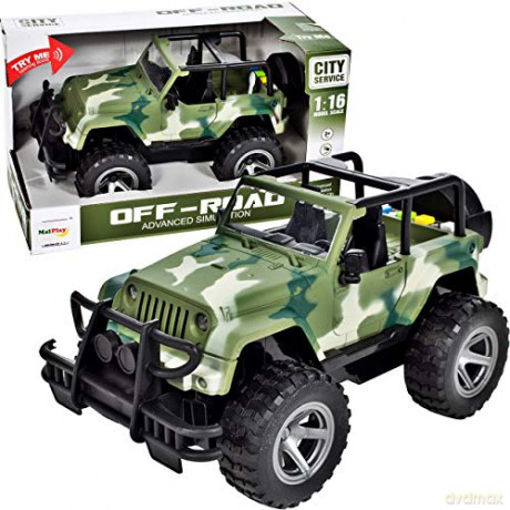 Jeep azik Wrangler 1:16