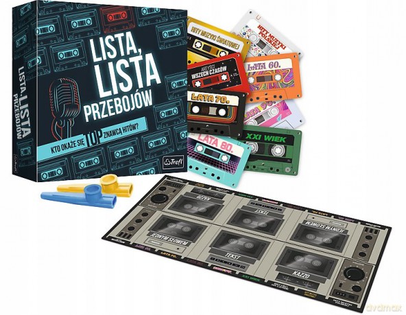 Lista, lista przebojów [GRA PLANSZOWA]