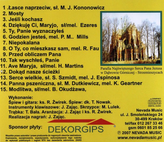 Śpiewać Ewangelię - Ks.Robert [CD]