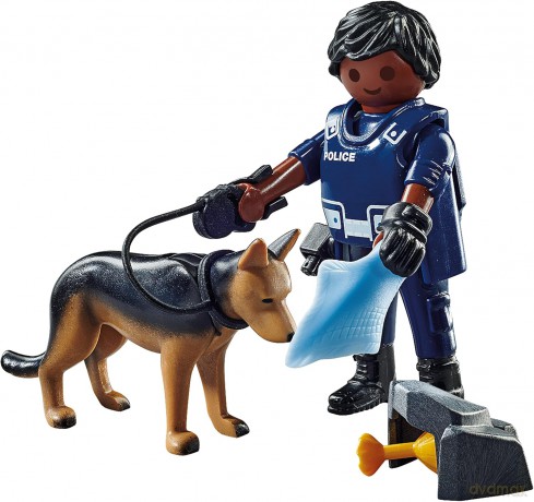 Playmobil Policjant z psem 71162