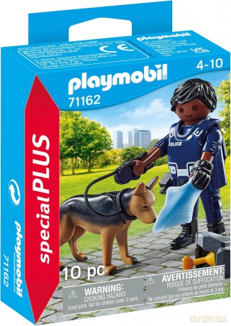 Playmobil Policjant z psem 71162