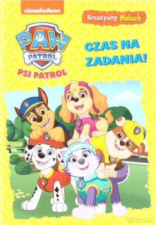 Psi Patrol- Kreatywny maluch- Czas na zadania [KSIĄŻKA]