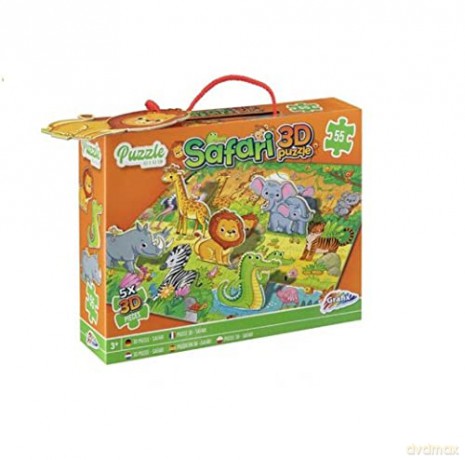 Puzzle 3D safari 55+5 [PUZZLE]