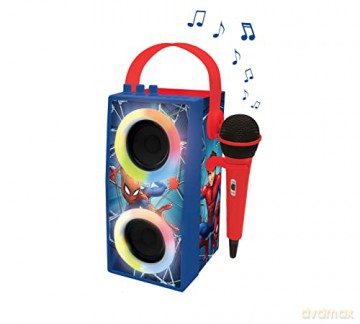 Spider-Man Trendy Portable BluetoothSpeaker with mic and amazing lights effects