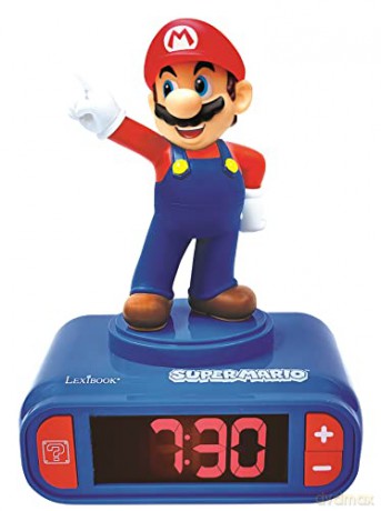 Super Mario Alarm Clock with Mario3Dcharacter and sounds from the video game