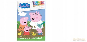 Świnka Peppa- Dodaj kolorów qqq 8,99zł [KSIĄŻKA]
