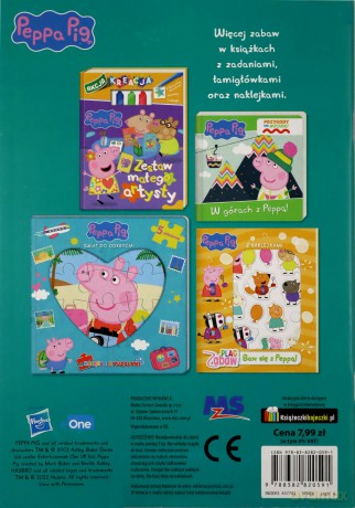 Świnka Peppa- Kreatywny maluch- Kolorowy [KSIĄŻKA]