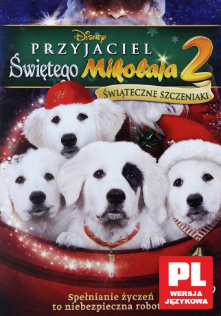 Przyjaciel Świętego Mikołaja 2: Świąteczne szczeniaki (Disney) [DVD]