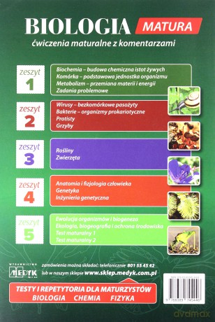 BIOLOGIA 2 - ćwiczenia maturalne z komentarzami tom 2  -  Łukasz Czarnocki [KSIĄŻKA]