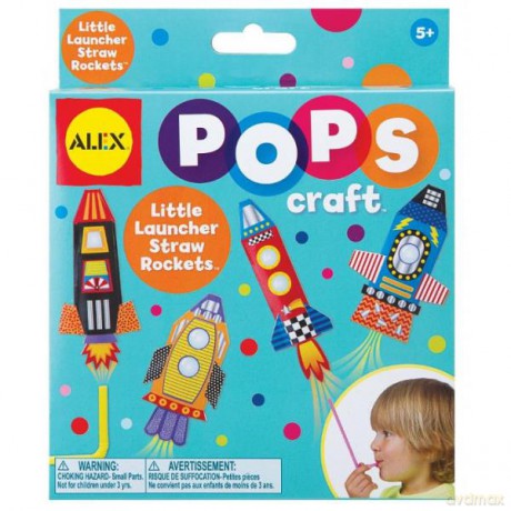 ALEX POPS - Little Launcher Straw Ro w pudełku