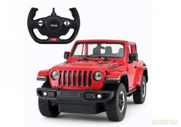 Auto R/C Jeep Wrangler Rubicon 1:14 Rastar Czerwony 4677