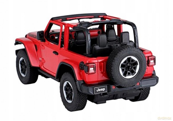 Auto R/C Jeep Wrangler Rubicon 1:14 Rastar Czerwony 4677