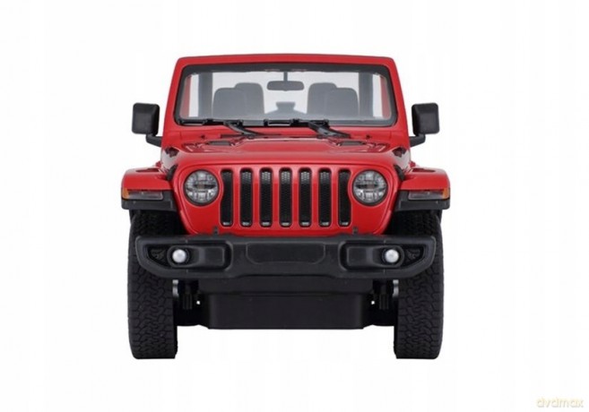 Auto R/C Jeep Wrangler Rubicon 1:14 Rastar Czerwony 4677