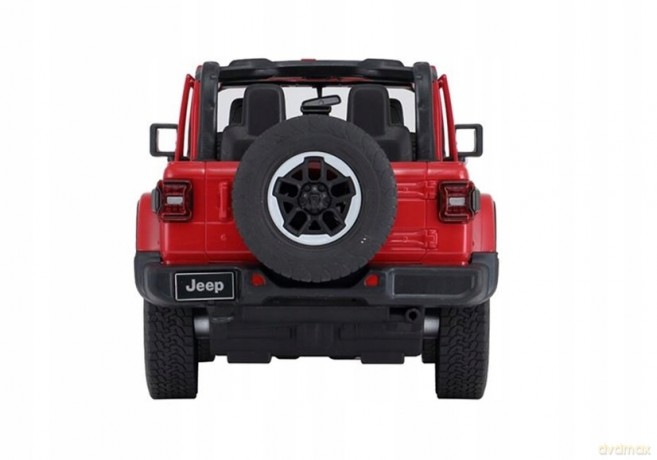 Auto R/C Jeep Wrangler Rubicon 1:14 Rastar Czerwony 4677
