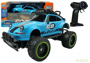 Auto Zdalnie Sterowane R/C Beetle 6.5 km/h Niebieskie 2.4G 6656