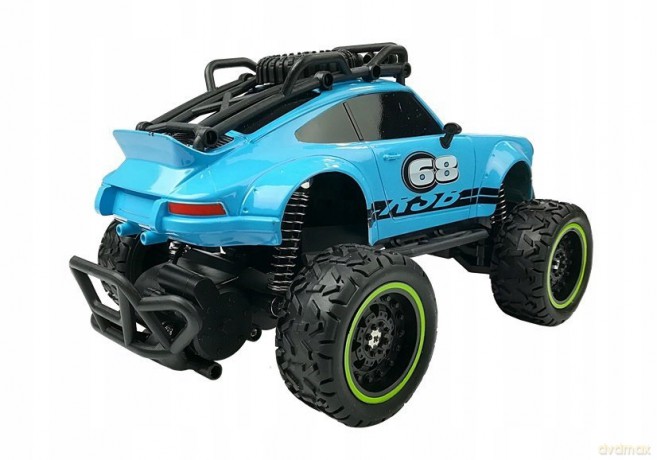 Auto Zdalnie Sterowane R/C Beetle 6.5 km/h Niebieskie 2.4G 6656