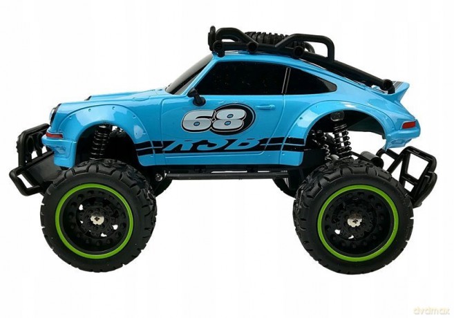 Auto Zdalnie Sterowane R/C Beetle 6.5 km/h Niebieskie 2.4G 6656