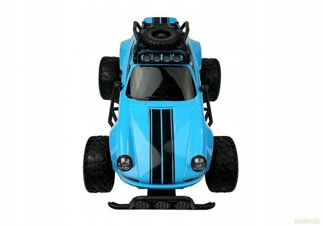 Auto Zdalnie Sterowane R/C Beetle 6.5 km/h Niebieskie 2.4G 6656