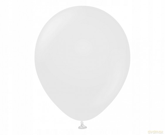 Balony pastelowe Białe B&C 46 cm 5 szt 18''